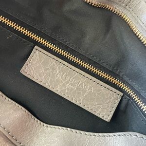 Balenciaga Classic City calfskin grey gold hardware - 2015
